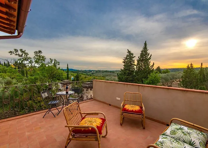 Ulivello In Chianti Farmház Strada in Chianti